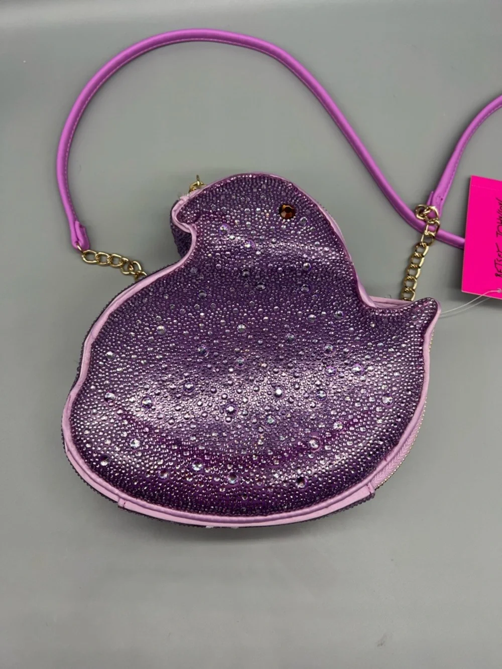 Betsey Johnson peeps chick purse